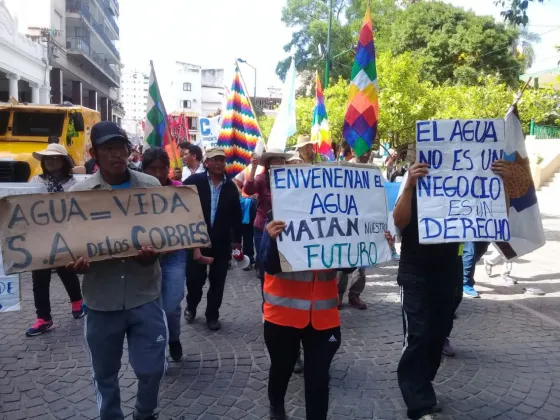 Caminaron más de 160 kilómetros para pedir agua potable