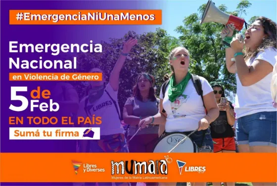 Femicidios: Desde Mumalá piden que se declare la emergencia nacional