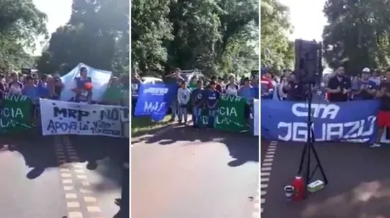 Por una protesta, 5 mil turistas no pudieron ver las Cataratas del Iguazú