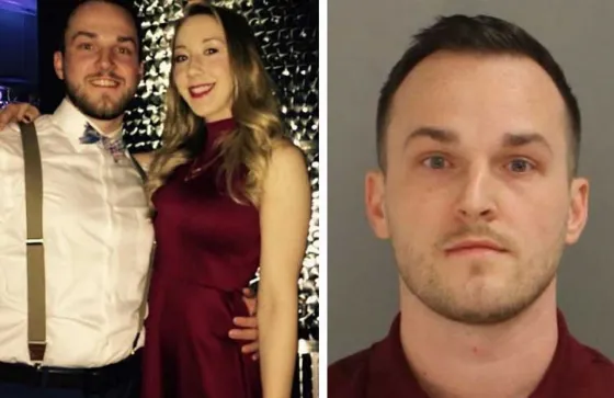 Lo arrestaron durante su propia boda por acosar a una moza