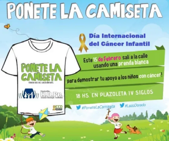 H.O.Pe te invita a participar de la campaña "Ponete la camiseta"