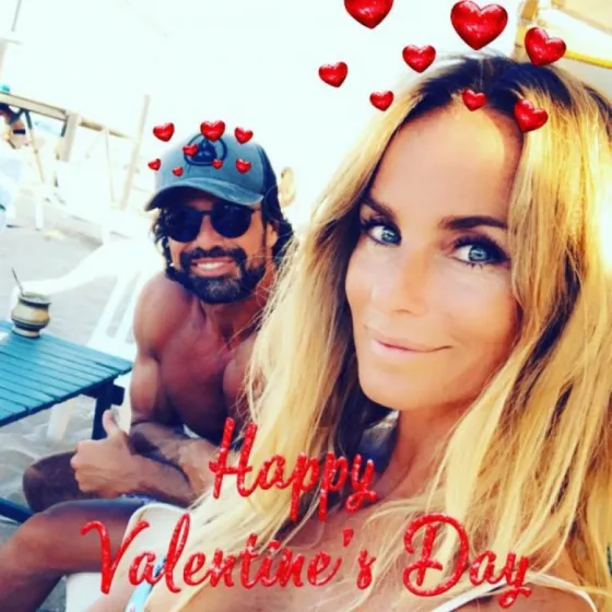 Sabrina Rojas contó como celebró el Día de los Enamorados con Luciano Castro