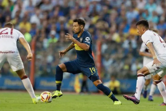 Boca ganó ante Lanús y se consolidó como tercero en la Superliga