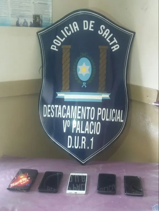 Quedó detenida por robar celulares en la carpa