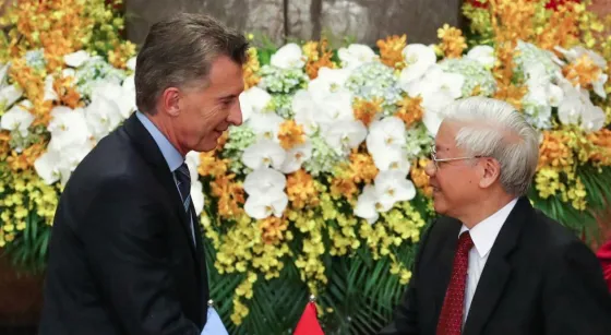 Argentina y Vietnam acordaron intensificar el intercambio comercial