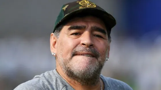 Maradona le dedicó un posteo a su nieto Benjamín