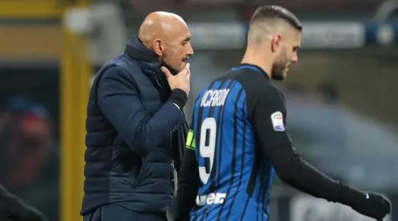 Spalletti sobre Icardi: “Las cosas no se solucionan con mensajes y likes”