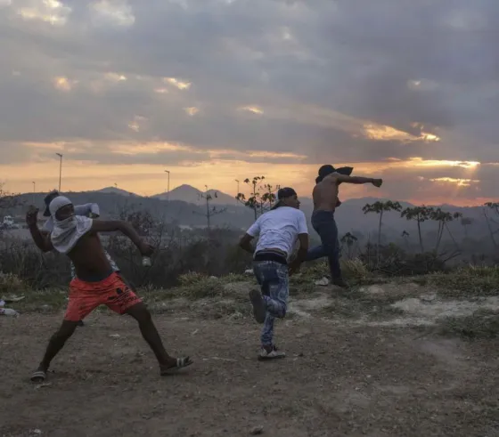 Nuevos enfrentamientos en la frontera entre Brasil y Venezuela