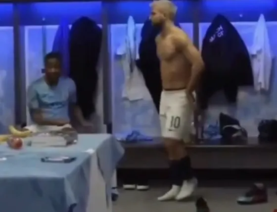¡Tremendo! El Kun Agüero y un baile que es furor en las redes