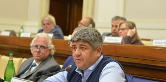 Pablo Moyano disertó en el Vaticano