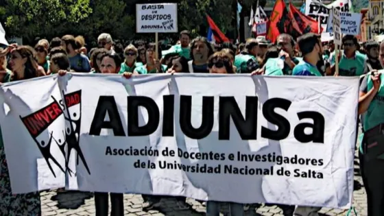 ADIUNSa se suma a la movilización docente
