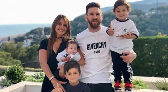 La espectacular foto familiar de Antonela Roccuzzo