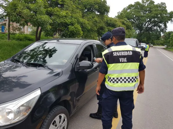 Seguridad Vial controló 21 mil vehículos durante el fin de semana largo