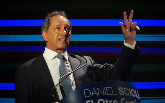 Daniel Scioli lanzó su precandidatura a presidente
