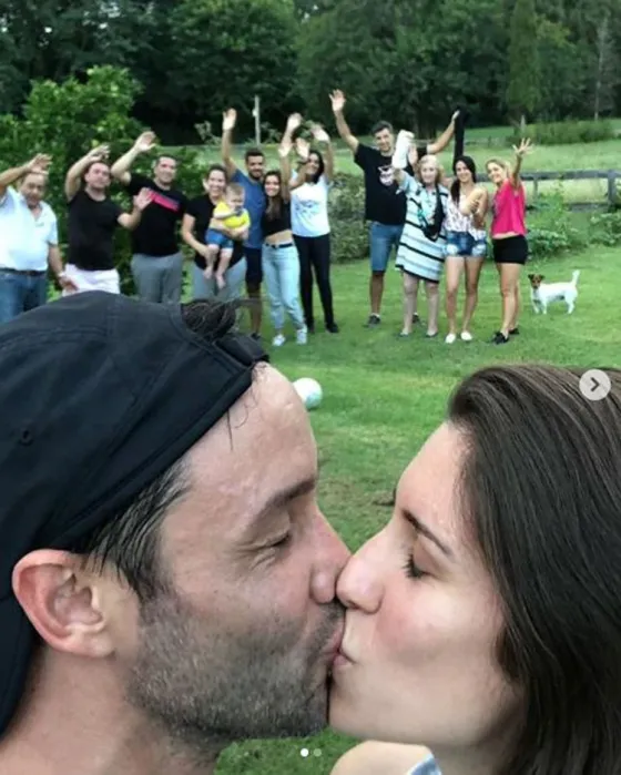 Luciano Pereyra presentó oficialmente a su novia