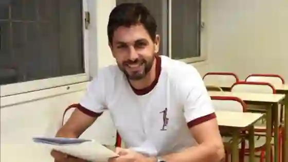 Germán Lux terminó el secundario