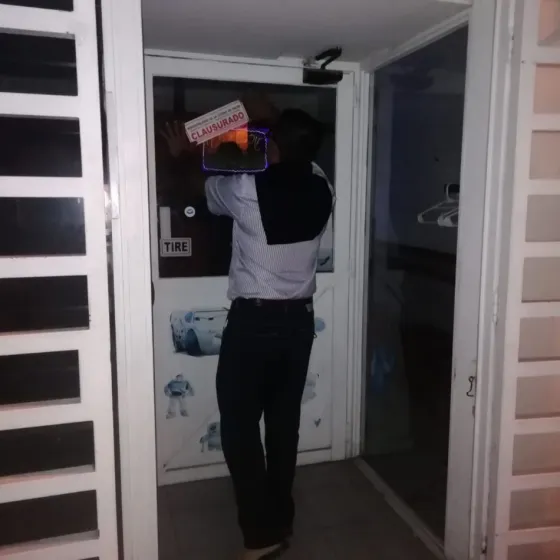 Clausuraron un pelotero en el centro de la ciudad