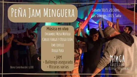 Con baile y música en vivo, el Centro Cultural Minga trae una propuesta distinta