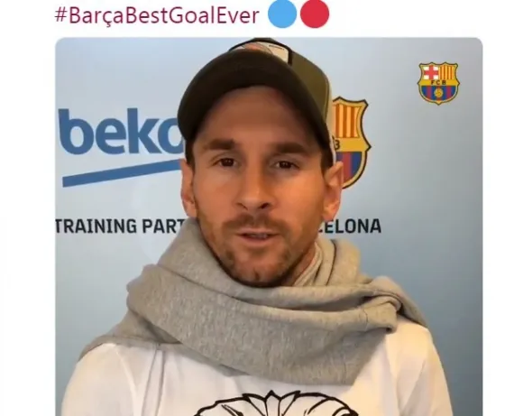 Messi es el autor del mejor gol de la historia de Barcelona