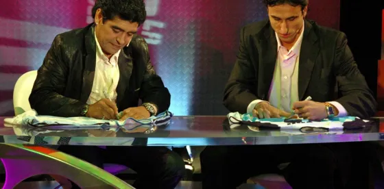 Maradona le dedicó un emotivo mensaje a Ginóbili