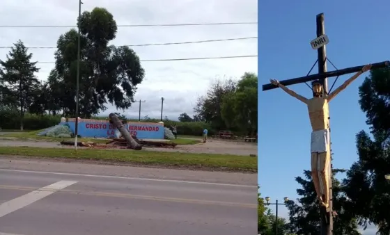 Estiman que el Cristo de La Merced será colocado en tres meses