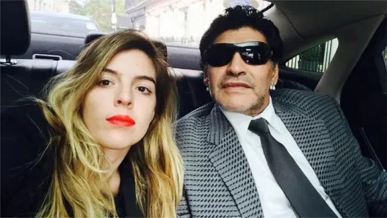 El mensaje de Diego Maradona para Dalma  en su cumpleaños