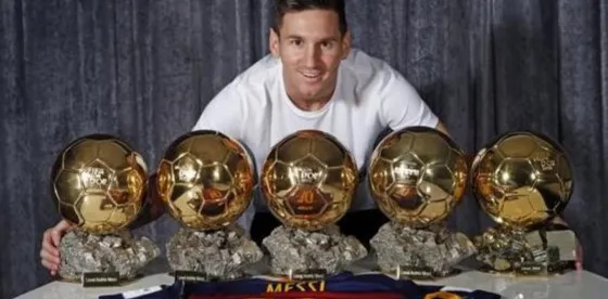 Messi, a punto de recibir su sexto balón de oro