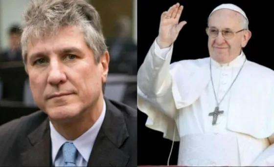 El gesto de apoyo del Papa Francisco a Amado Boudou