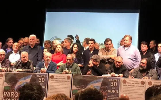 Sindicalistas ratificaron el paro para el martes 30