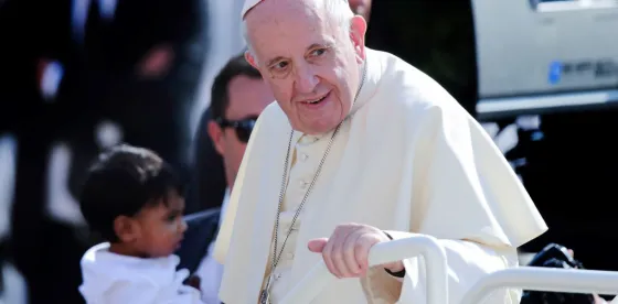 El Papa dijo que le "duele" la polarización en el país