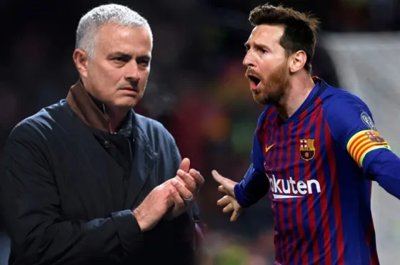 Mourinho sobre Messi: "El Dios del fútbol marcó las diferencias"