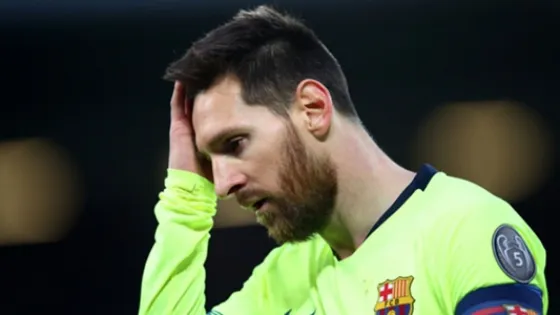 Messi tuvo una pelea con hinchas del Barcelona
