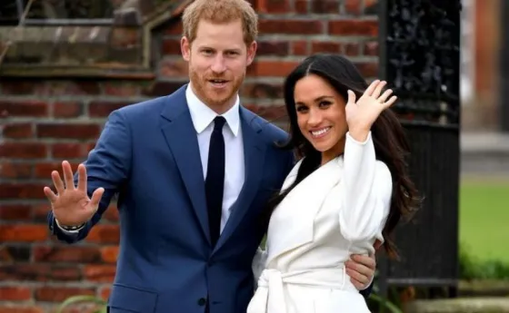 El príncipe Harry y Meghan Markle presentaron a su bebé