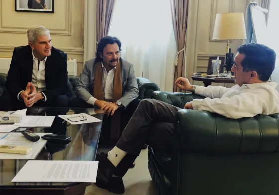 Sáenz y Zottos, ya se muestran juntos