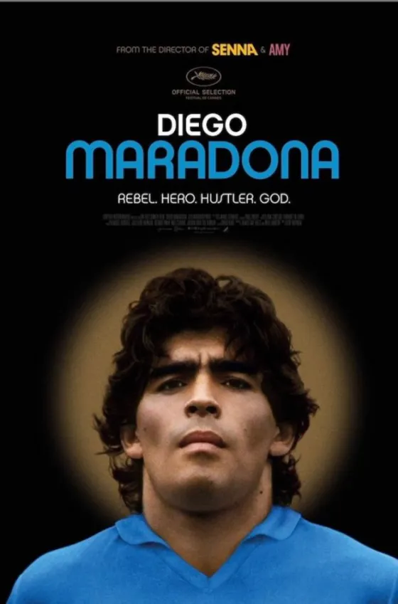 Se dio a conocer el nuevo trailer de la peli de Diego Maradona