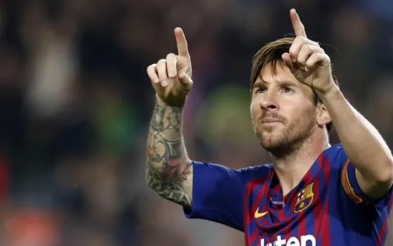 Lio Messi otra vez goleador de la Liga