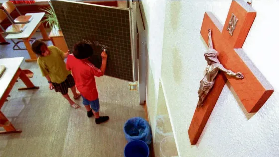 Olmedo: “Si soy gobernador, buscaré la forma de que Dios vuelva a las escuelas”