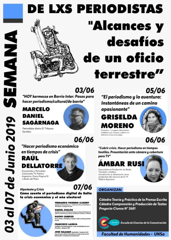 Conmemoran el Día del Periodista con diversas actividades en la UNSa