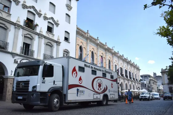 Atención: Habrá colecta de sangre en la plaza 9 de Julio y en la Cruz Roja