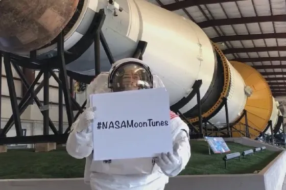 Insólito: La NASA pide ayuda con su playlist para regresar a la Luna