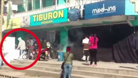 Aprovechó la filmación de una película para robarse todo