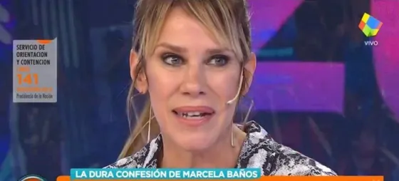 Marcela Baños: "Fui drogada y violada a los 21 años"