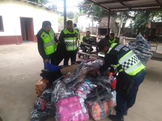 Secuestraron mercadería ilegal en Anta