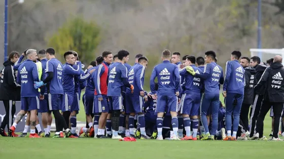 Con 4 cambios, la Selección se prepara para enfrentar a Paraguay  