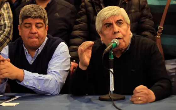 Hugo Moyano trató a Macri de "descerebrado e incapaz"