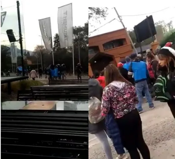 Graves incidentes en San Lorenzo. VIDEO