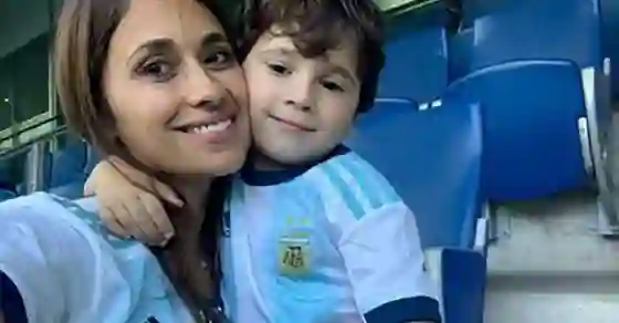 ¡Imperdible! Las travesuras de Mateo Messi en la cancha