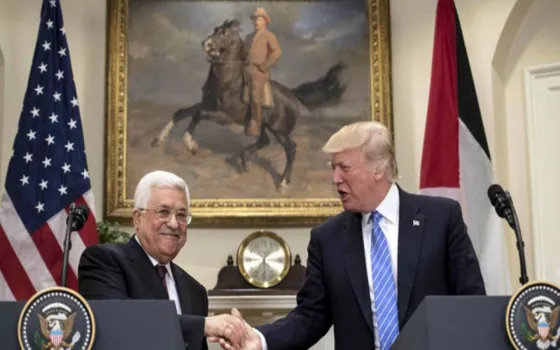 Trump en la búsqueda de paz entre israelíes y palestinos
