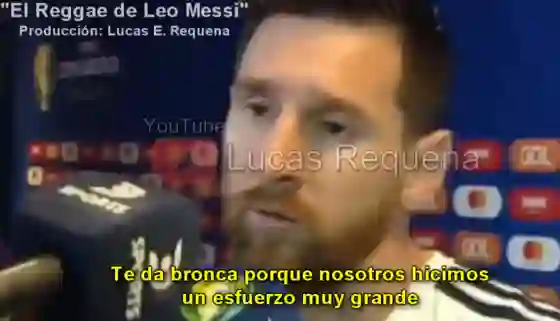 ¡Desopilante! Salió el reggae de Messi. Video