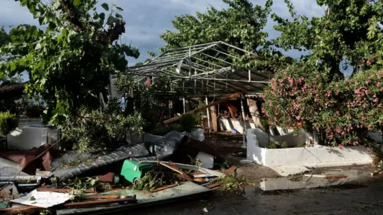 Seis muertos y treinta heridos en Grecia tras una tormenta de granizo
